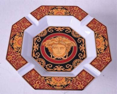 fake versace ashtray|rosenthal versace ashtray.